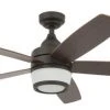 Best Sale ⌛ Patriot Lighting™ Taylor 48" Espresso Indoor LED Ceiling Fan ⌛ -Patriot Light Store 3557057M2018