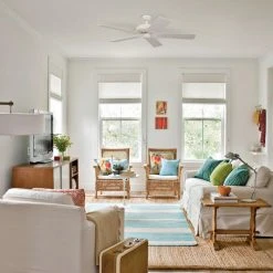 Hot Sale 👍 Patriot Lighting™ Pryce 52" White Indoor Ceiling Fan 🧨 -Patriot Light Store 3557060 room2