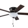 Hot Sale 🧨 Patriot Lighting™ Alston 52" Bronze Indoor LED Ceiling Fan ❤️ -Patriot Light Store 3557068