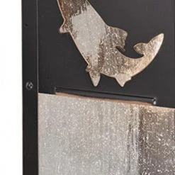 Budget ❤️ Patriot Lighting® Fish Burnished Bronze Outdoor Wall Light ✔️ -Patriot Light Store 356 2206 FG