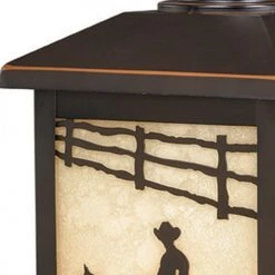 Deals 😍 Patriot Lighting® Ranch Burnished Bronze Motion Sensor Outdoor Wall Light ⭐ -Patriot Light Store 356 2216 FG