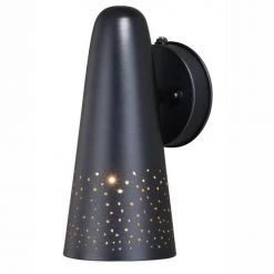 Best deal ⌛ Patriot Lighting® Amara Textured Black Outdoor Wall Light ⭐
