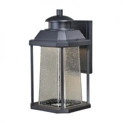 Best deal ✔️ Patriot Lighting® Eliza Textured Black LED Outdoor Wall Light ❤️