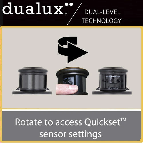 Wholesale ✔️ Patriot Lighting® Tinsley Black Outdoor Motion Sensor Security Wall Light 🔥 7 Wholesale ✔️ Patriot Lighting® Tinsley Black Outdoor Motion Sensor Security Wall Light 🔥 - Image 5