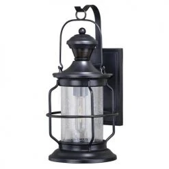 Wholesale ✔️ Patriot Lighting® Tinsley Black Outdoor Motion Sensor Security Wall Light 🔥