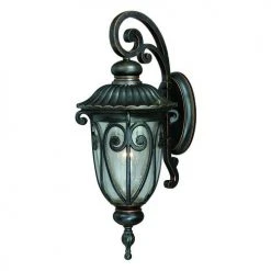 Best reviews of ⭐ Patriot Lighting Elegant Home Patriot Lighting® Elegant Home Cheleste Textured Mahogany Outdoor Wall Light ✔️