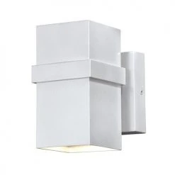 Wholesale ⭐ Patriot Lighting® Architecture Painted Satin Nickel Integrated LED Outdoor Wall Light 🔥