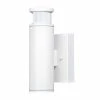 Cheapest ❤️ Patriot Lighting® Dualux Cylinder Textured White Motion Sensor Integrated LED Outdoor Security Wall Light 😀 2 Cheapest ❤️ Patriot Lighting® Dualux Cylinder Textured White Motion Sensor Integrated LED Outdoor Security Wall Light 😀 -Patriot Light Store 356 9943new