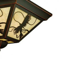Best Sale 😉 Patriot Lighting® Fly Fish Burnished Bronze Outdoor Flush Mount Ceiling Light 💯 5 Best Sale 😉 Patriot Lighting® Fly Fish Burnished Bronze Outdoor Flush Mount Ceiling Light 💯 -Patriot Light Store 356 9947 FG