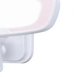 Budget 🔔 Patriot Lighting® Dualux White Integrated LED Dual Head Motion Sensor Security Flood Light 🔥 -Patriot Light Store 356 9953 FG