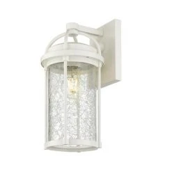 Best deal ✨ Patriot Lighting® Hazel White Outdoor Wall Light 😀 -Patriot Light Store 3561102 P ALT1