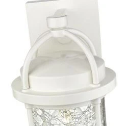 Best deal ✨ Patriot Lighting® Hazel White Outdoor Wall Light 😀 -Patriot Light Store 3561102 P ALT4