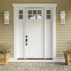 Best deal ✨ Patriot Lighting® Hazel White Outdoor Wall Light 😀 -Patriot Light Store 3561102 P SC2