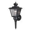 Promo ⭐ Patriot Lighting® Dualux Brookline III Black Motion Sensor Outdoor Security Wall Light 🥰