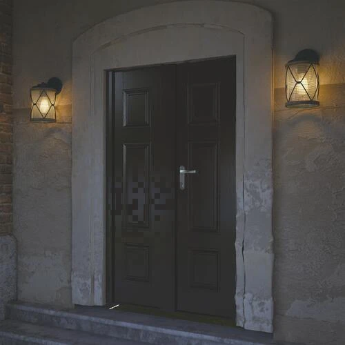 Discount 🥰 Patriot Lighting® Elegant Home Bodhi Black & Replica Wood Outdoor Wall Light ❤️ 6 Discount 🥰 Patriot Lighting® Elegant Home Bodhi Black & Replica Wood Outdoor Wall Light ❤️ - Image 4