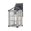 Best Sale ❤️ Patriot Lighting® Elegant Home Levon Weathered Gray Faux Wood & Black Outdoor Wall Light ✔️ 2 Best Sale ❤️ Patriot Lighting® Elegant Home Levon Weathered Gray Faux Wood & Black Outdoor Wall Light ✔️ -Patriot Light Store 3561118 Master