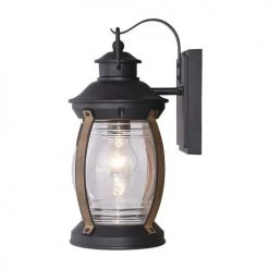 Coupon ⌛ Patriot Lighting® Zion Textured Black And Replica Wood Outdoor Wall Light 🧨 10 Coupon ⌛ Patriot Lighting® Zion Textured Black And Replica Wood Outdoor Wall Light 🧨 -Patriot Light Store 3561123 Alt2 1