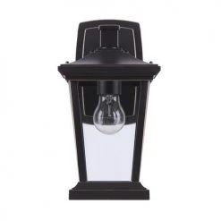 Discount ⭐ Patriot Lighting® Holliday Oil-Rubbed Bronze Outdoor Wall Light ✨ -Patriot Light Store 3561124 P FR OFF