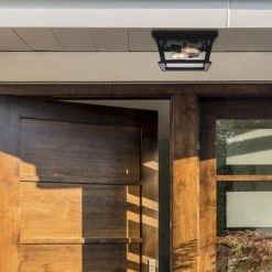 Coupon 😀 Patriot Lighting® Holliday Oil-Rubbed Bronze 2-Light Outdoor Flush Mount Ceiling Light 🧨 -Patriot Light Store 3561127 LIFE