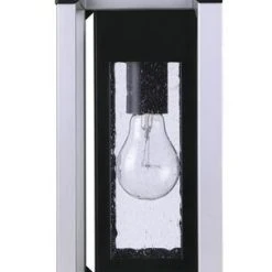 Best Sale ✔️ Patriot Lighting® Hendron Matte Black And Gray Outdoor Wall Light 💯 -Patriot Light Store 3561149 P LS OFF