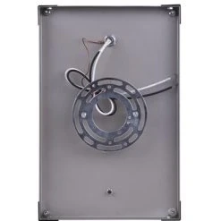 Best Sale ✔️ Patriot Lighting® Hendron Matte Black And Gray Outdoor Wall Light 💯 -Patriot Light Store 3561149 back