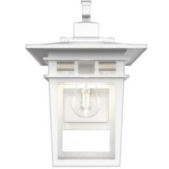 Flash Sale ❤️ Patriot Lighting® Michee White Outdoor Wall Light 🛒 -Patriot Light Store 3561153 Michee Outdoor Light Front