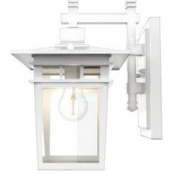 Flash Sale ❤️ Patriot Lighting® Michee White Outdoor Wall Light 🛒 -Patriot Light Store 3561153 Michee Outdoor Light Side