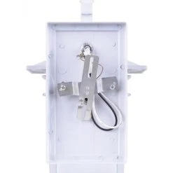 Flash Sale ❤️ Patriot Lighting® Michee White Outdoor Wall Light 🛒 -Patriot Light Store 3561153 back