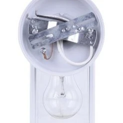 Cheap 🌟 Patriot Lighting® Torean White Outdoor Wall Light ⌛ -Patriot Light Store 3561161 back