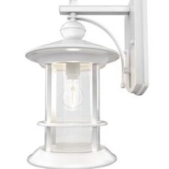 Wholesale ⌛ Patriot Lighting® Treehouse White Outdoor Wall Light ❤️ 15 Wholesale ⌛ Patriot Lighting® Treehouse White Outdoor Wall Light ❤️ -Patriot Light Store 3561162 Treehouse Light Side