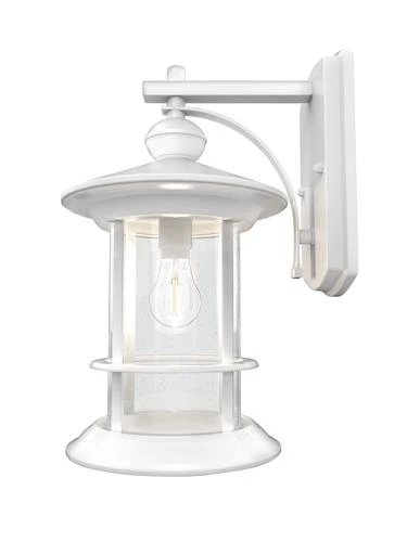 Wholesale ⌛ Patriot Lighting® Treehouse White Outdoor Wall Light ❤️ 8 Wholesale ⌛ Patriot Lighting® Treehouse White Outdoor Wall Light ❤️ - Image 6