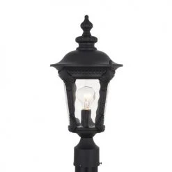 New 🎉 Patriot Lighting® Tomek Black Outdoor Post Light 🧨 -Patriot Light Store 3561181 Alt1