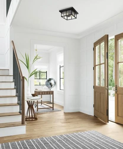 Coupon 💯 Patriot Lighting® Ward Matte Black Flush Mount Outdoor Ceiling Light ⌛ 12 Coupon 💯 Patriot Lighting® Ward Matte Black Flush Mount Outdoor Ceiling Light ⌛ - Image 10