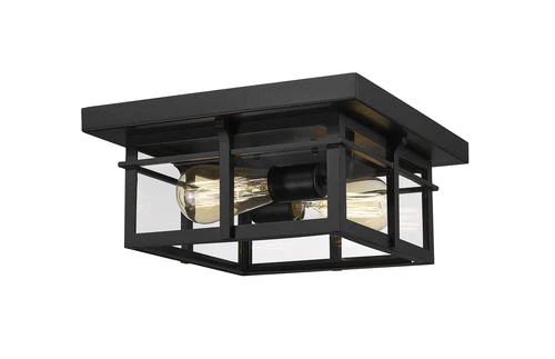 Coupon 💯 Patriot Lighting® Ward Matte Black Flush Mount Outdoor Ceiling Light ⌛ 7 Coupon 💯 Patriot Lighting® Ward Matte Black Flush Mount Outdoor Ceiling Light ⌛ - Image 5