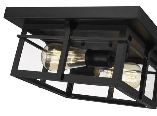 Coupon 💯 Patriot Lighting® Ward Matte Black Flush Mount Outdoor Ceiling Light ⌛ 9 Coupon 💯 Patriot Lighting® Ward Matte Black Flush Mount Outdoor Ceiling Light ⌛ - Image 7