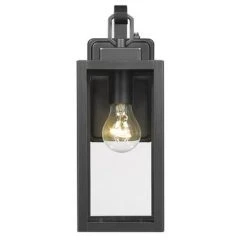 Deals 🤩 Patriot Lighting® Reanne Matte Black Dust To Dawn Outdoor Wall Light 😍 -Patriot Light Store 3561198 P