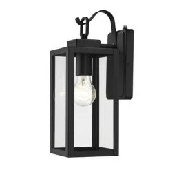 Deals 🤩 Patriot Lighting® Reanne Matte Black Dust To Dawn Outdoor Wall Light 😍 -Patriot Light Store 3561198 P ALT2