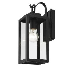 Deals 🤩 Patriot Lighting® Reanne Matte Black Dust To Dawn Outdoor Wall Light 😍 -Patriot Light Store 3561198 P ALT5