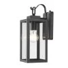 Deals 🤩 Patriot Lighting® Reanne Matte Black Dust To Dawn Outdoor Wall Light 😍 -Patriot Light Store 3561198 P Alt1