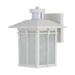 Coupon ✨ Patriot Lighting® Wren White Outdoor Motion Sensing Wall Light ✨ -Patriot Light Store 3561223 Alt7