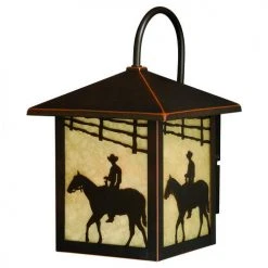 Promo ✨ Patriot Lighting® Ranch Burnished Bronze Outdoor Wall Light 🎉