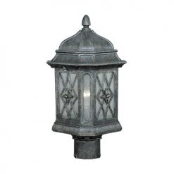 Promo ✔️ Patriot Lighting® Chelsea Vintage Patina Post Light 🔥