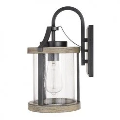 Promo ✨ Patriot Lighting® Elegant Home Brooklyn Natural Iron & Distressed Faux Wood Outdoor Wall Light 🔔 10 Promo ✨ Patriot Lighting® Elegant Home Brooklyn Natural Iron & Distressed Faux Wood Outdoor Wall Light 🔔 -Patriot Light Store 3563837 Alt2