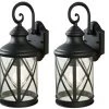 Wholesale 🛒 Patriot Lighting® Sonoma Black Outdoor Wall Light - 2 Pk ✨ -Patriot Light Store 3564146