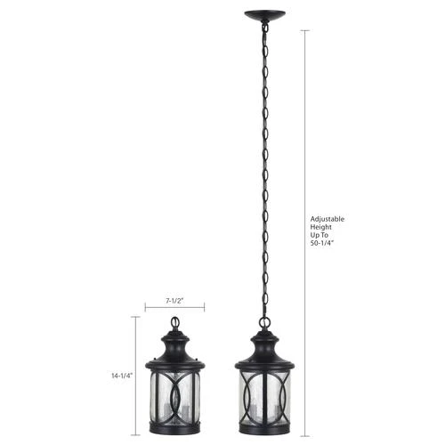 Hot Sale ❤️ Patriot Lighting® Sterling 14-1/4" Forged Bronze Outdoor Pendant Light 👏 4 Hot Sale ❤️ Patriot Lighting® Sterling 14-1/4" Forged Bronze Outdoor Pendant Light 👏 - Image 2