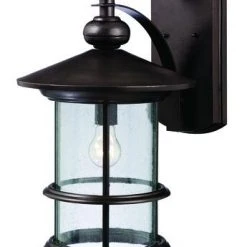 Budget ❤️ Patriot Lighting® Tree House Oil-Rubbed Bronze Outdoor Wall Light 🌟