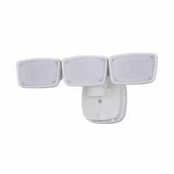 Best reviews of 😀 Patriot Lighting® Dualux White LED Triple Head Dusk-to-Dawn Outdoor Security Flood Light ✨ -Patriot Light Store 3569424 Alt2