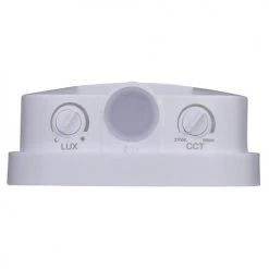 Best reviews of 😀 Patriot Lighting® Dualux White LED Triple Head Dusk-to-Dawn Outdoor Security Flood Light ✨ -Patriot Light Store 3569424 Alt4