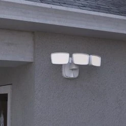 Best reviews of 😀 Patriot Lighting® Dualux White LED Triple Head Dusk-to-Dawn Outdoor Security Flood Light ✨ -Patriot Light Store 3569424 Alt8 1