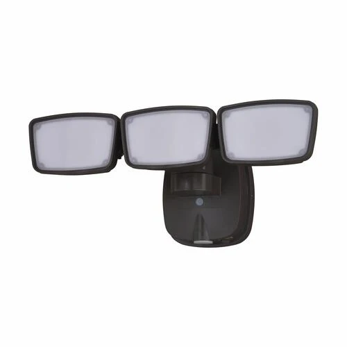 Promo 😀 Patriot Lighting® Dualux Bronze LED Triple Head Outdoor Security Flood Light 💯 5 Promo 😀 Patriot Lighting® Dualux Bronze LED Triple Head Outdoor Security Flood Light 💯 - Image 3